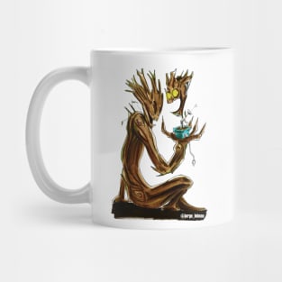 groot & light groot guardians of the galaxy Mug